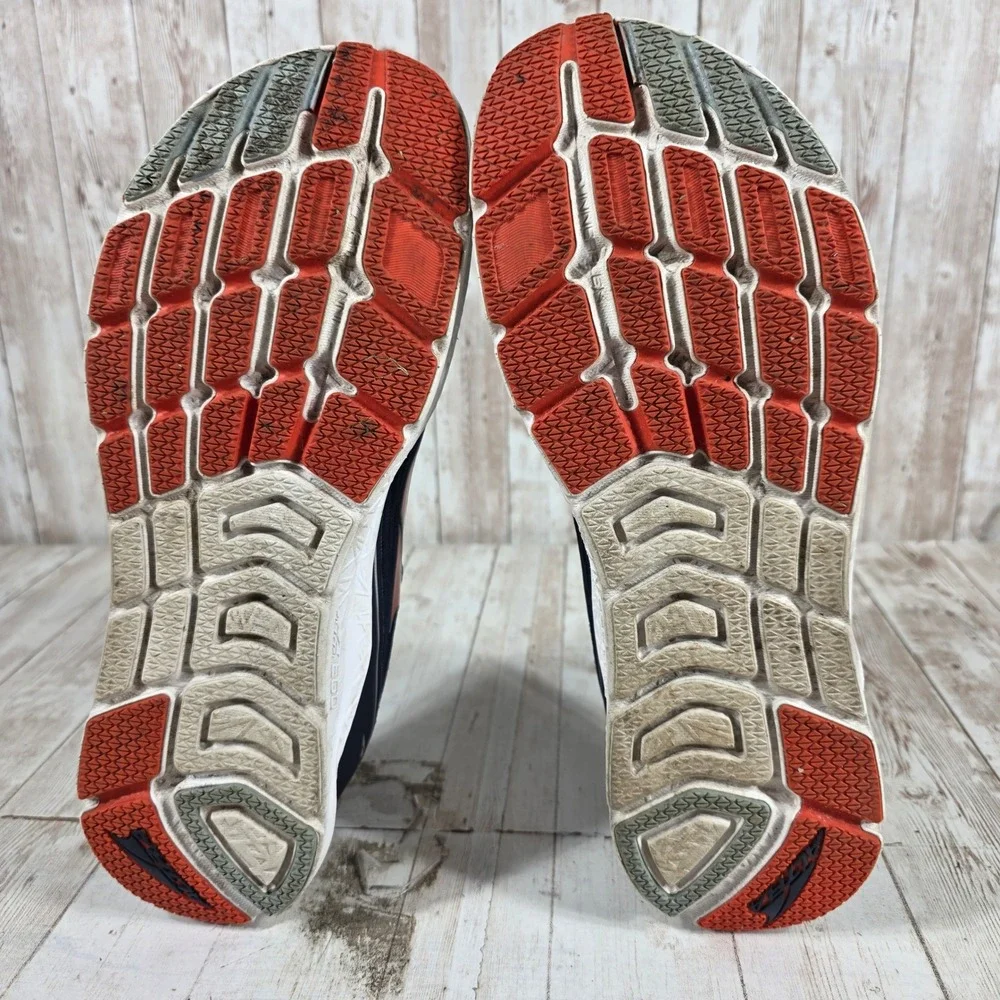 Altra Rivera Navy Blue Red Running Shoes Mens 9.5 AL0A4VQL445